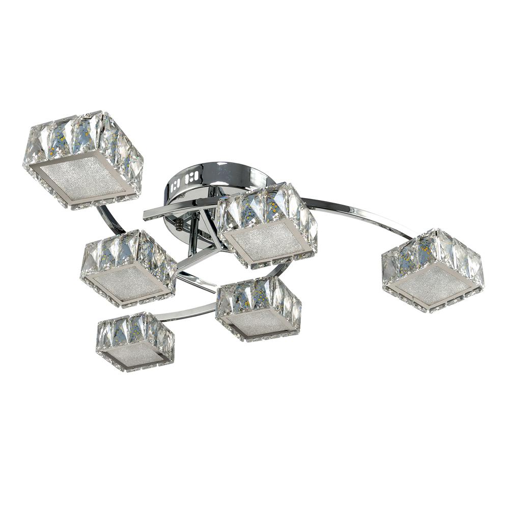

Люстра МАКСИСВЕТ Геометрия 1-1696-6-cr y led