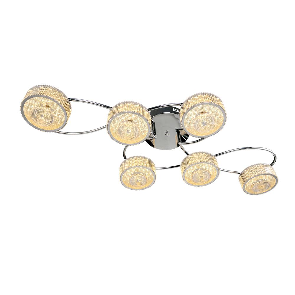 

Люстра МАКСИСВЕТ Геометрия 1-1697-6-cr y led