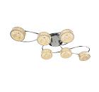 Люстра МАКСИСВЕТ Геометрия 1-1697-6-CR Y LED