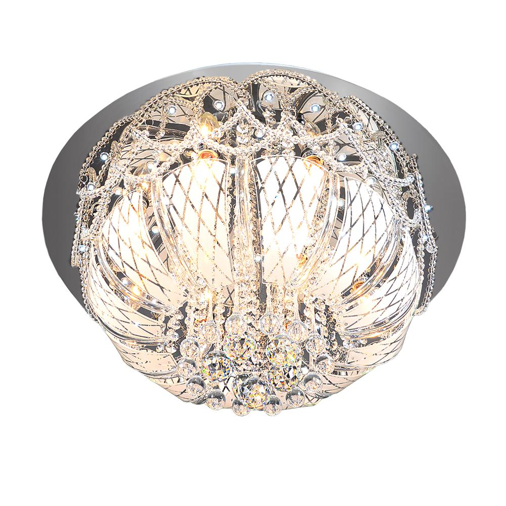 

Люстра МАКСИСВЕТ Буше 1-0750-10-cr-led y e14