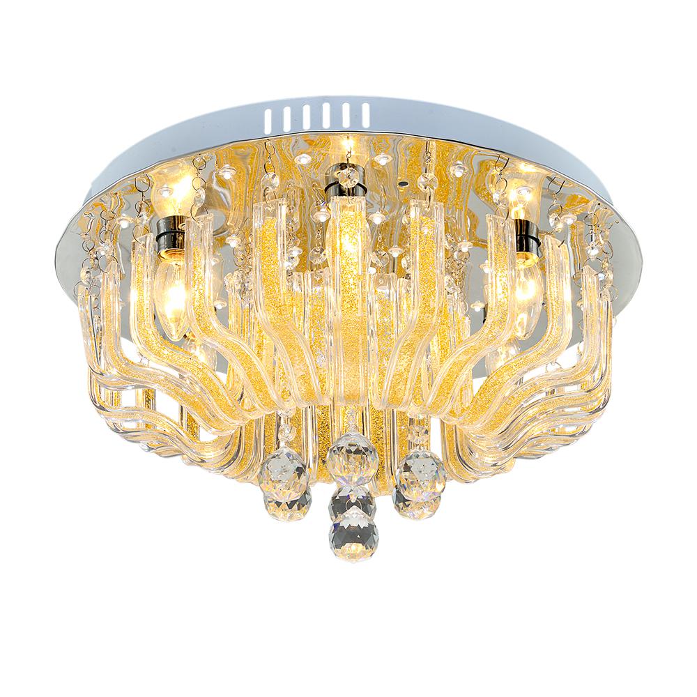 

Люстра МАКСИСВЕТ Буше 1-0153-5-cr-led y e14
