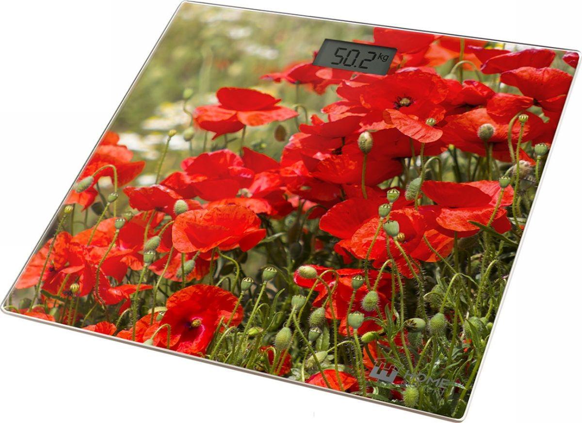 

Весы напольные Home element He-sc906 красные маки