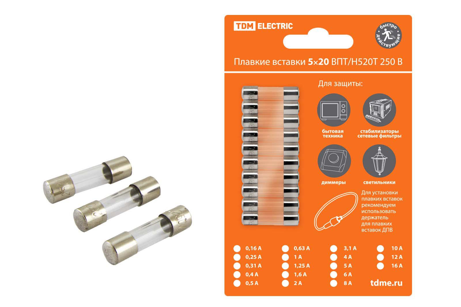 

Плавкая вставка Tdm Sq0738-0001