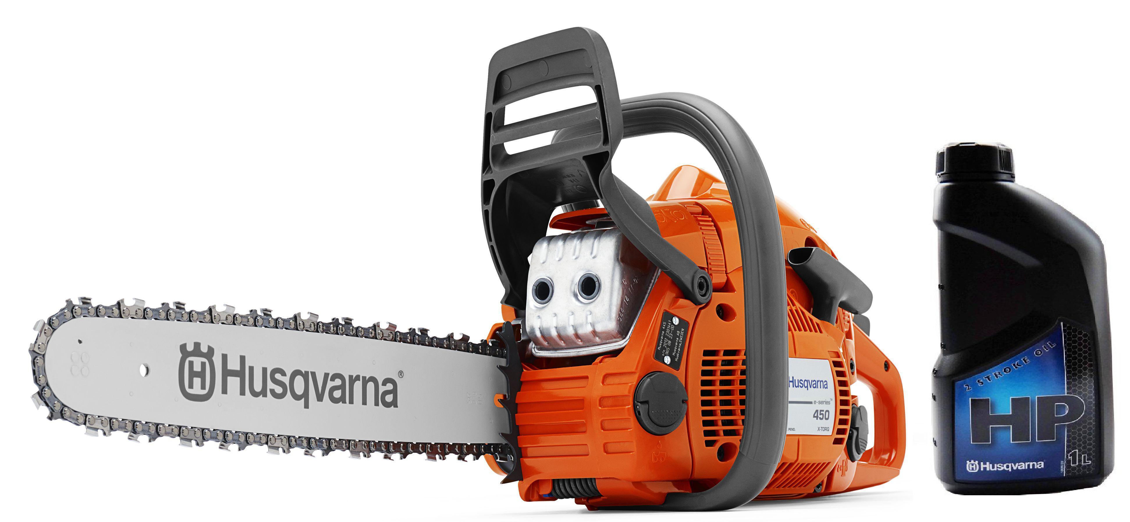 

Набор Husqvarna Бензопила 450e ii + Масло моторное бензиновое 5878085-12