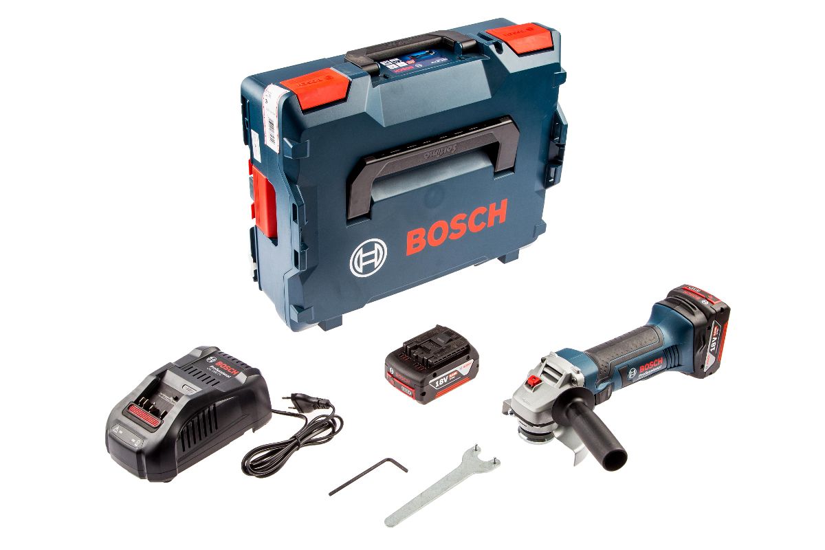 УШМ (болгарка) Bosch GWS 18 V-LI (060193A30K) - цена, отзывы, фото и  инструкция - купить в Москве, СПб и РФ