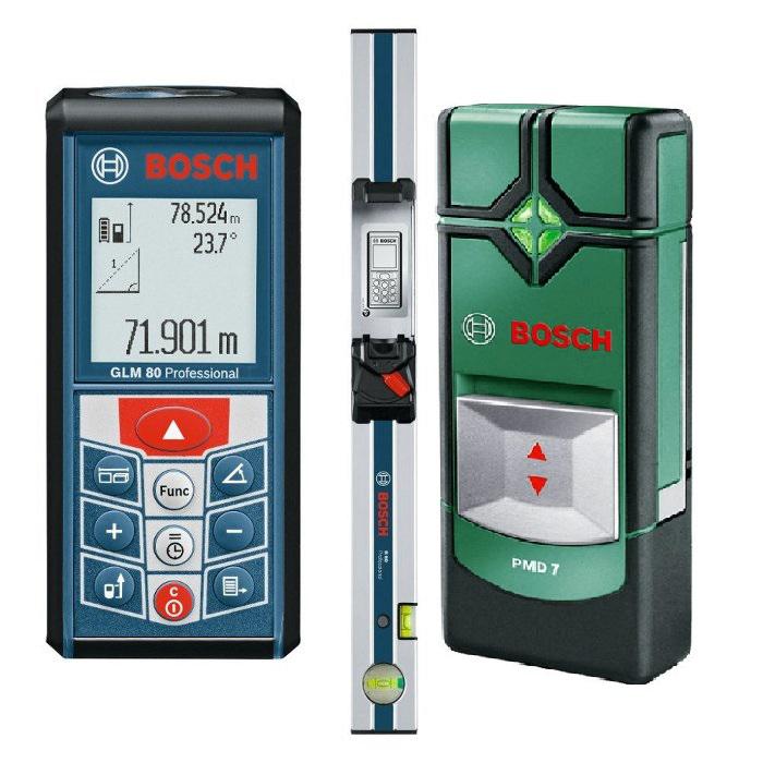 

Дальномер Bosch Glm 80 + РЕЙКА r60 (0.601.072.301) + Детектор pmd7