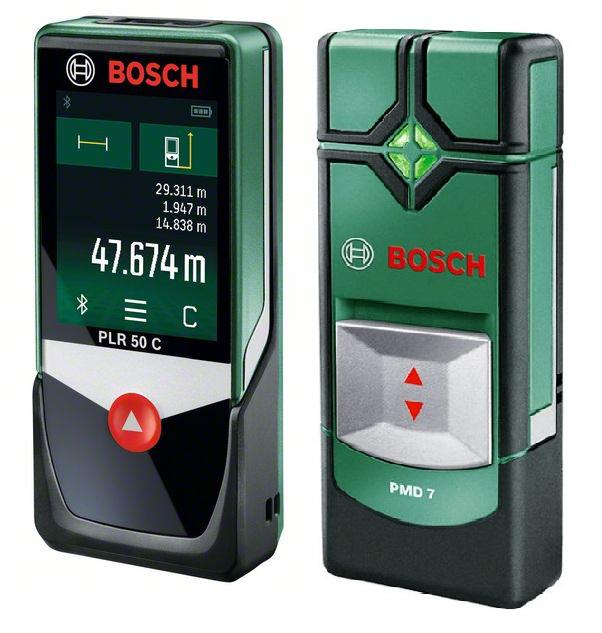 

Дальномер Bosch Plr 50 c (0.603.672.220) + Детектор pmd7