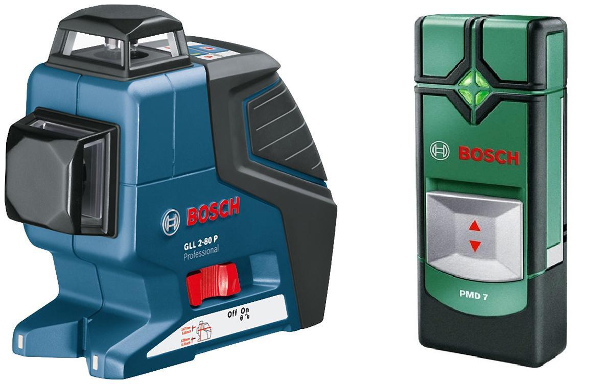 

Уровень Bosch Gll 2-80 professional (0.601.063.204) + Детектор pmd7