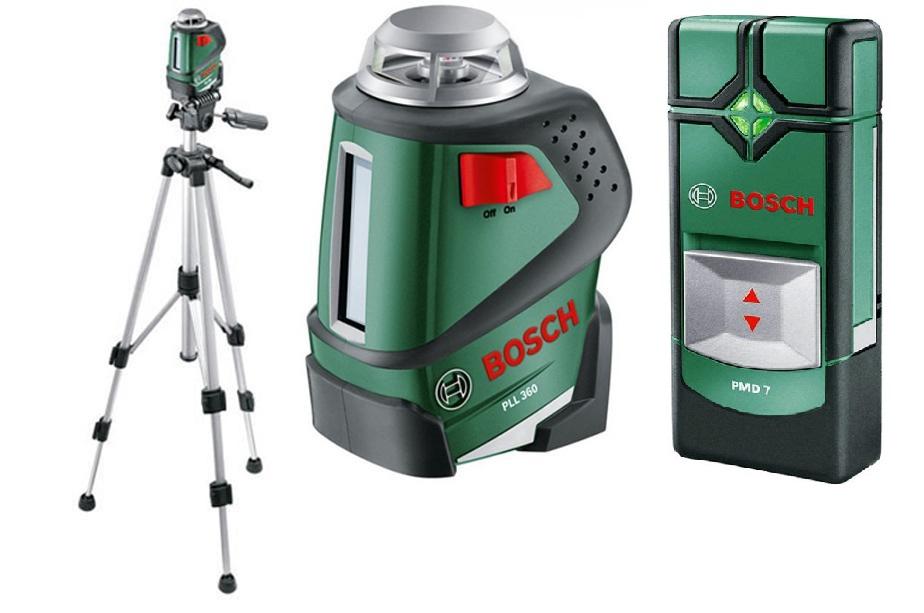 

Уровень Bosch Pll 360 set + ШТАТИВ (0.603.663.001)