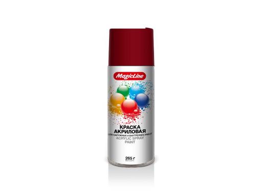 Изображение товара Краска MAGICLINE 140 вишневая 265г RAL 3003 для ремонта и отделки
