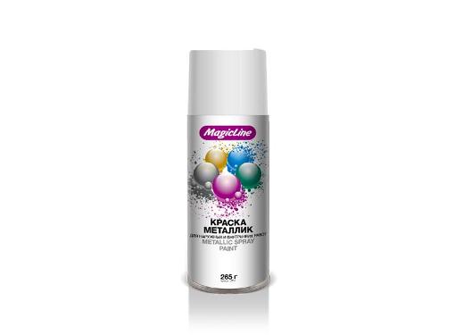 Изображение товара Краска MAGICLINE 2100 металлик жемчужно-белая 265 г качественное покрытие