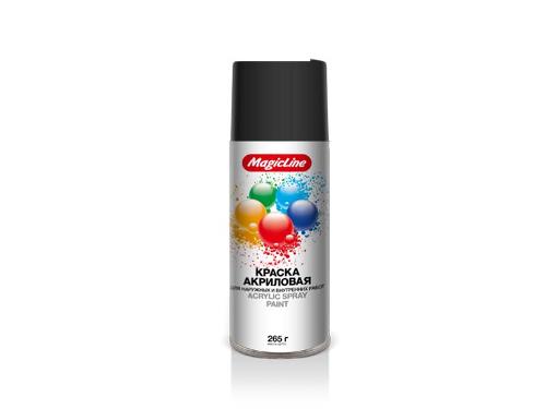 Изображение товара Акриловая краска MAGICLINE 20 RAL 9005 черная глянцевая 265г