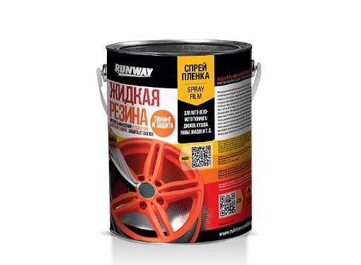 Изображение товара Многофункциональное резиновое покрытие RUNWAY RW6706-5 5л жидкая резина