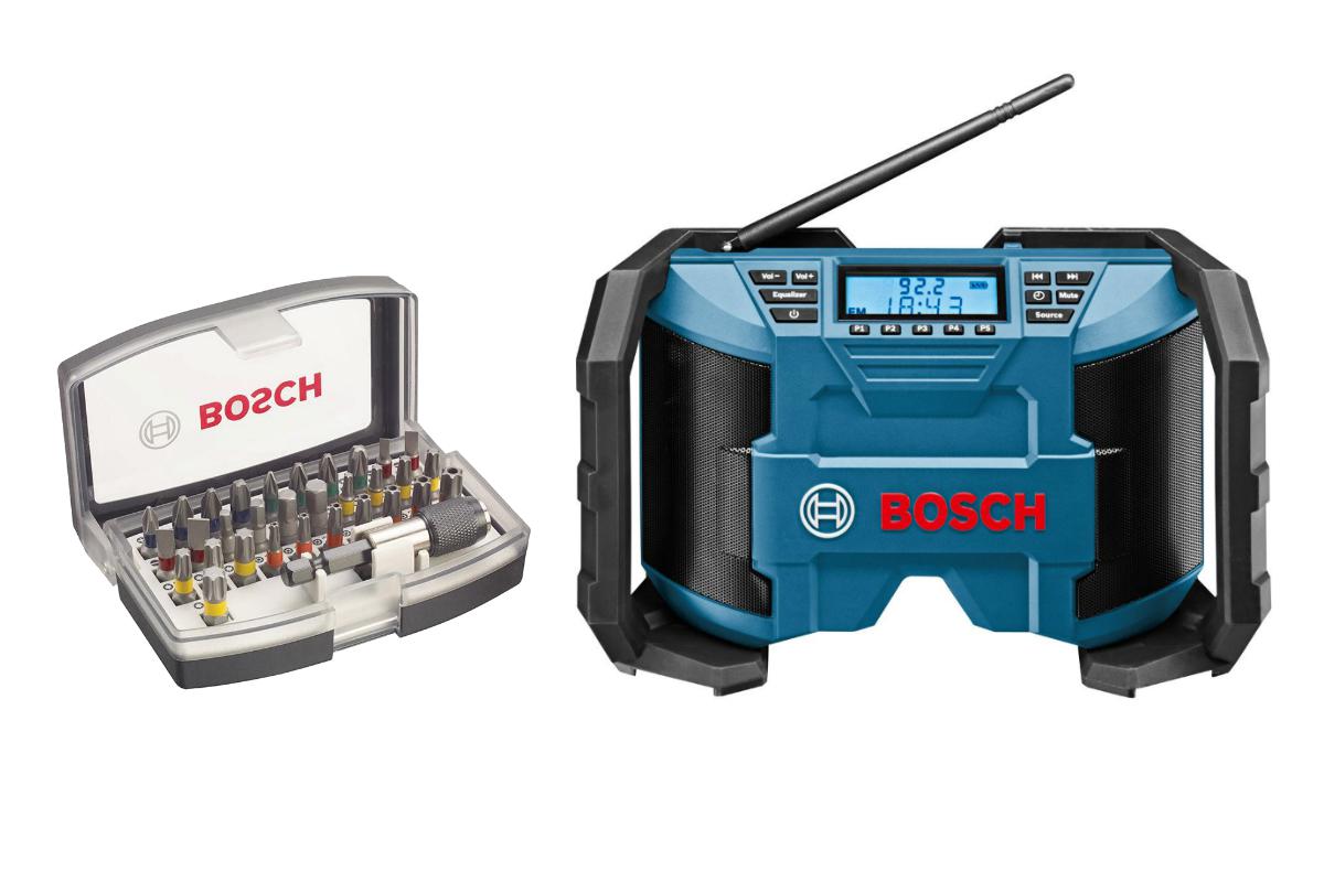 

Набор Bosch Радио gml 10.8 v-li (0.601.429.200),Набор бит 2.607.017.319