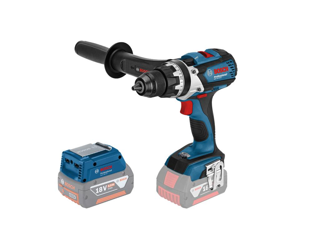 

Набор Bosch Дрель аккумуляторная gsr 18 ve-ec (0.601.9f1.100),Адаптер gaa 18v-24