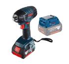 Набор BOSCH Гайковерт аккумуляторный GDS 18 V-LI 40Ач (06019A1S0B),Адаптер GAA 18V-24