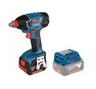 Набор BOSCH Гайковерт аккумуляторный GDX 18 V-LI (06019B8101),Адаптер GAA 18V-24