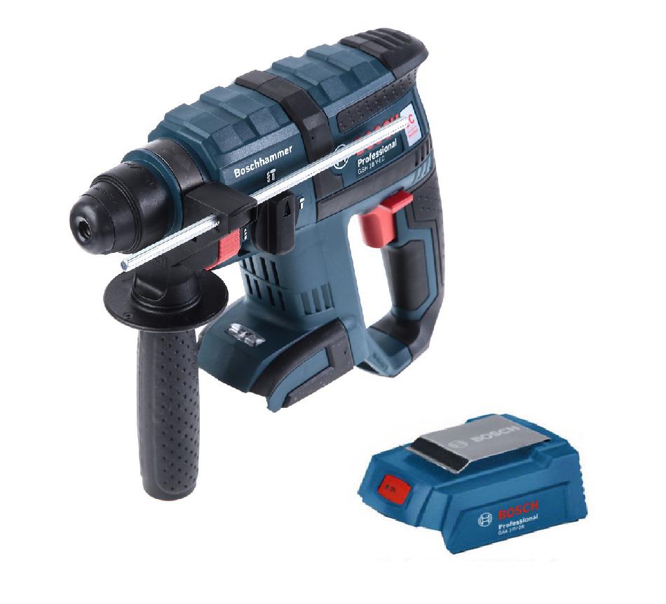 

Набор Bosch Перфоратор gbh 18 v-ec (0.611.904.00b),Адаптер gaa 18v-24