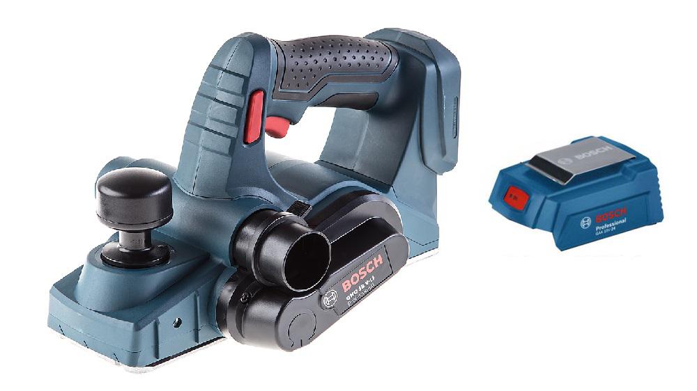 

Набор Bosch Рубанок gho 18 v-li (0.601.5a0.300),Адаптер gaa 18v-24