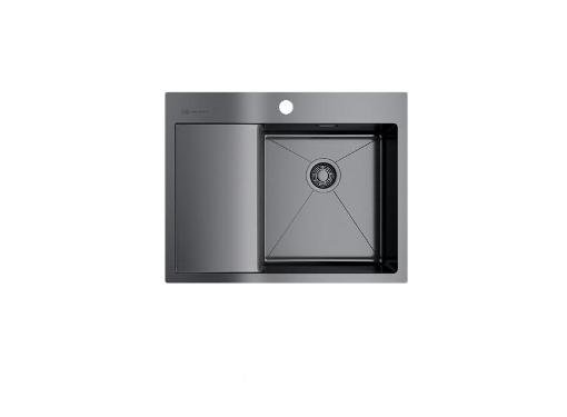 Изображение товара Мойка кухонная OMOIKIRI AKISAME 65-GM-R из нержавеющей стали