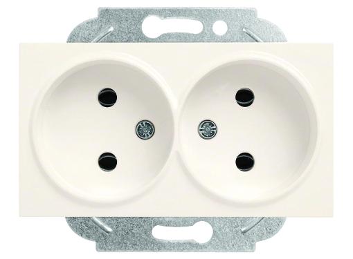 Изображение товара Механизм розетки PANASONIC WKTT0204-2BG-RES Karre Plus 2-я без заземления 220V 16A