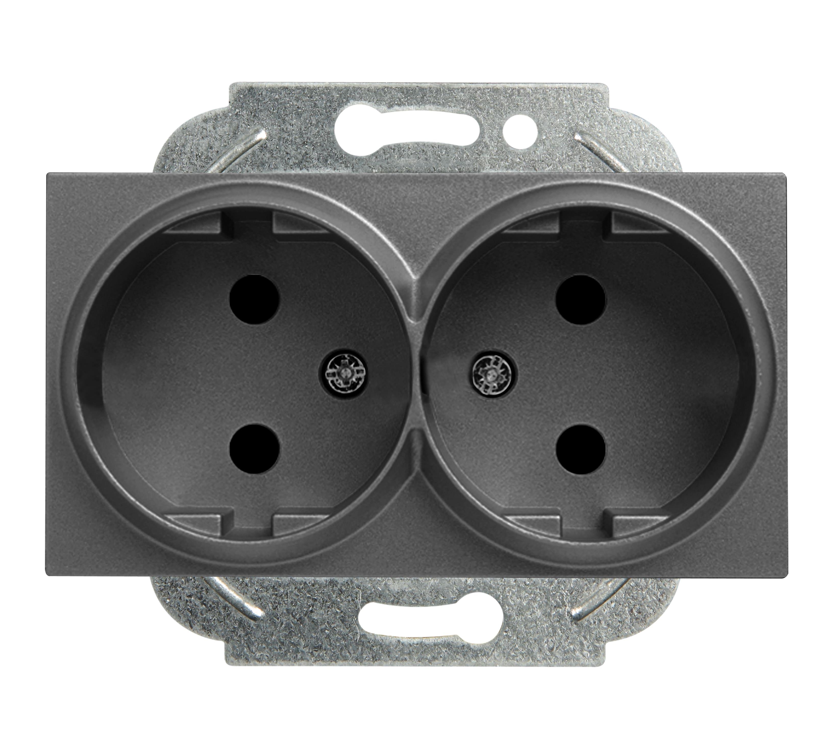

Механизм розетки Panasonic Wktt0204-2dg-res karre plus, Wktt0204-2dg-res karre plus