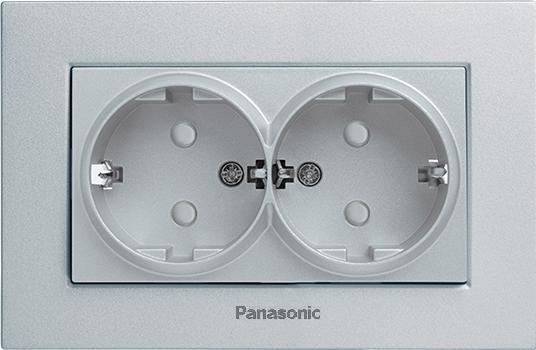 

Механизм розетки Panasonic Wktt0205-2sl-res karre plus