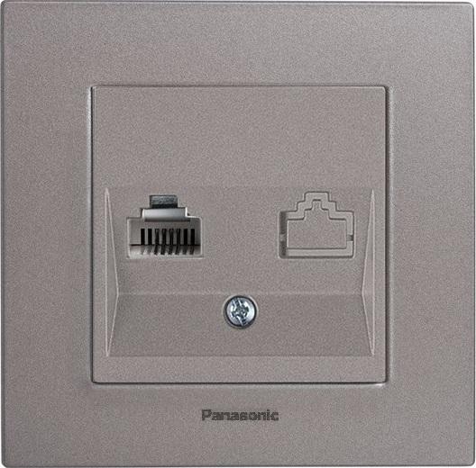 Механизм розетки Panasonic Wktt0402-2dg-res karre plus
