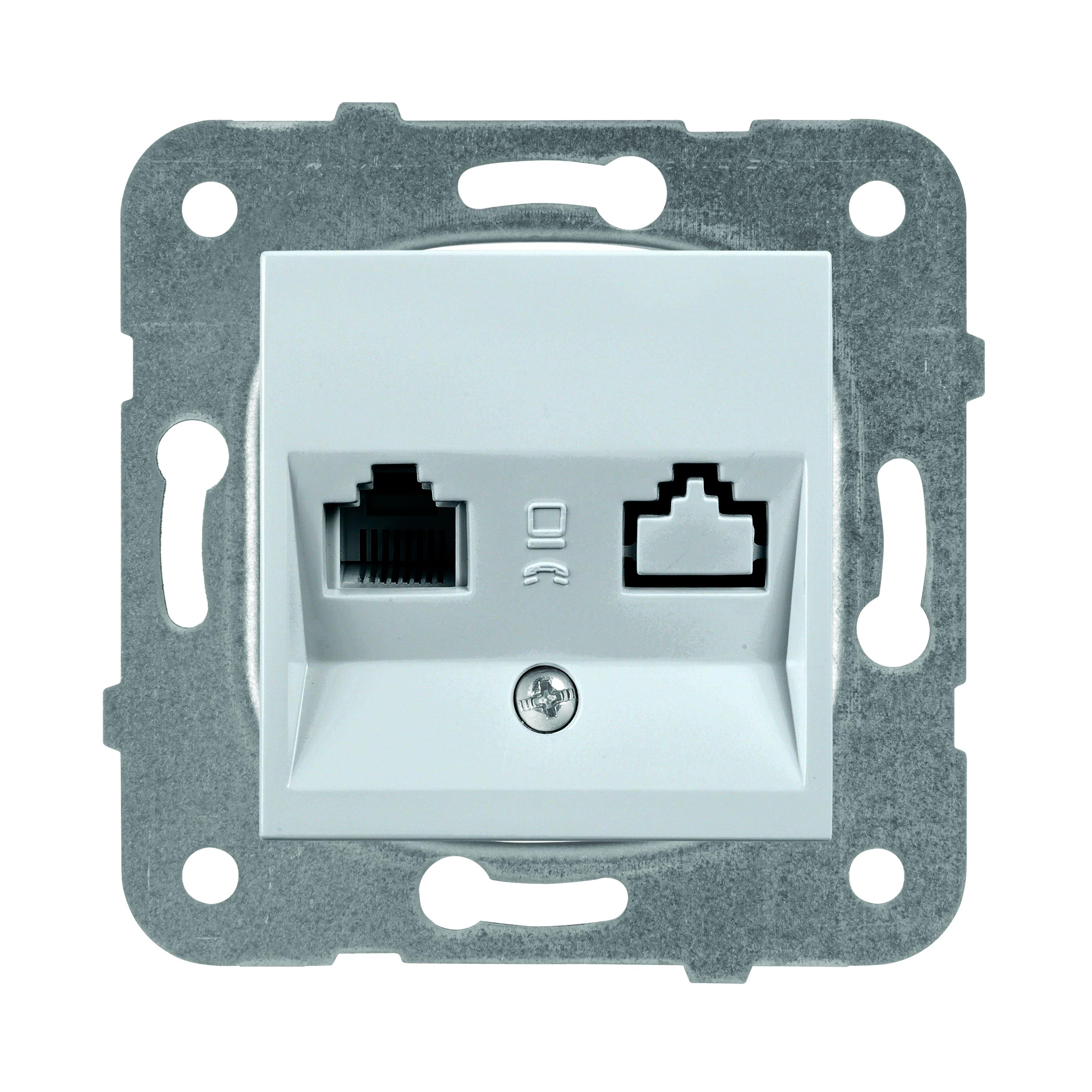 

Механизм розетки Panasonic Wktt0402-2sl-res karre plus