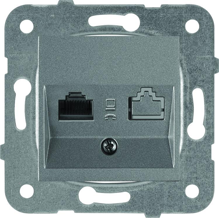 

Механизм розетки Panasonic Wktt0404-2dg-res karre plus, Wktt0404-2dg-res karre plus