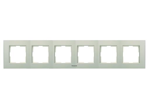 Изображение товара Рамка PANASONIC WKTF0806-2BR-RES Karre Plus 6м бронза для электросистем