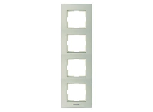 Изображение товара Рамка PANASONIC WKTF0814-2BR-RES Karre Plus 4 поста бронза