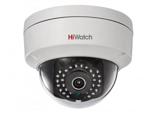 Изображение товара Уличная мини IP-камера видеонаблюдения HIWATCH DS-I122 с ИК-подсветкой 1.3Мп