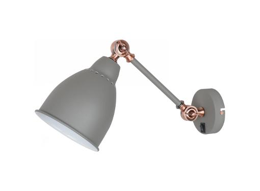 Изображение товара Настенный светильник ARTE LAMP A2054AP-1GY серый металлол гальванизированный