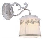 Изображение товара Настенный светильник ARTE LAMP A5709AP-1WG бело-золотой классика