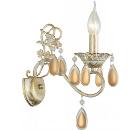 Изображение товара Настенный светильник ARTE LAMP A5676AP-1WG классика золото металл стекло хрусталь