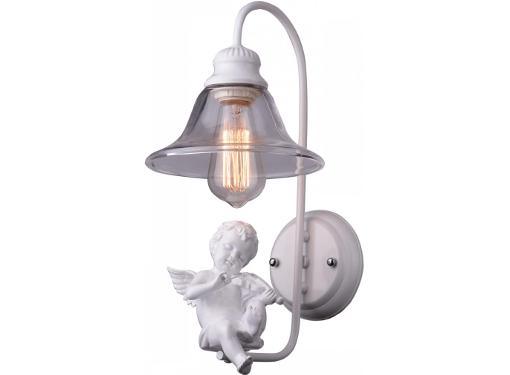 Изображение товара Настенный светильник ARTE LAMP A4288AP-1WH белый с патроном Е27 и классическим дизайном