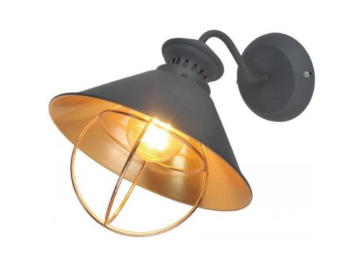 Изображение товара Настенный светильник ARTE LAMP A3129AP-1GY серый металл модерн для интерьера