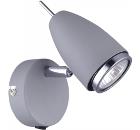 Изображение товара Настенный светильник ARTE LAMP A1966AP-1GY серый металл модерн 50 Вт IP20
