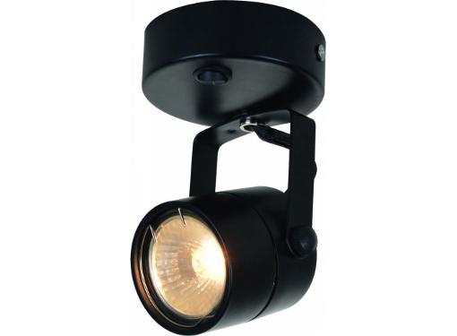 Изображение товара Настенный светильник ARTE LAMP A1310AP-1BK черный металл модерн IP20 50Вт