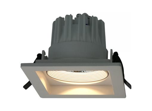 Изображение товара Потолочный светильник ARTE LAMP A7018PL-1WH квадратный белый алюминий LED 18Вт
