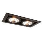 Изображение товара Потолочный светильник ARTE LAMP A5949PL-2BK черный металл с галогенными лампами