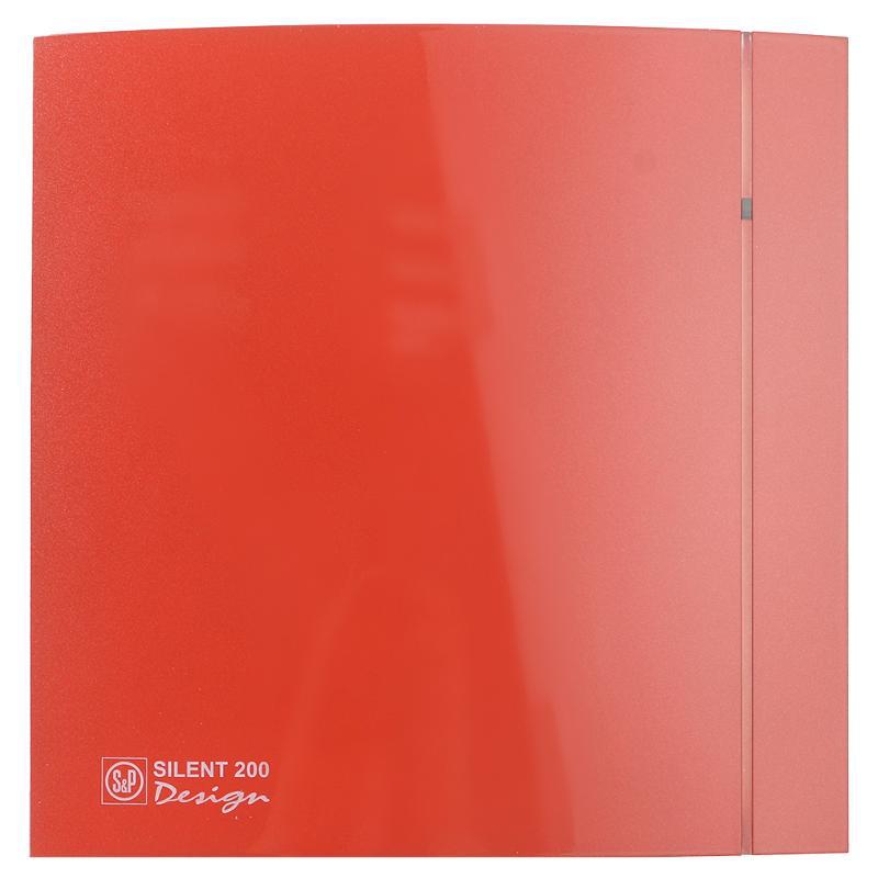 

Вентилятор Soler&palau Silent-200 cz red design-4c