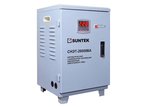 Изображение товара Стабилизатор напряжения SUNTEK СНЭТ-20000 20000ВА для дома и промышленных объектов
