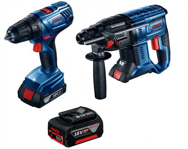 

Набор Bosch Gsr 180-li+перфоратор акк.gbh 180-li