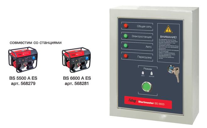 все цены на Блок автоматики АВР Fubag Bs 6600 (230v) онлайн
