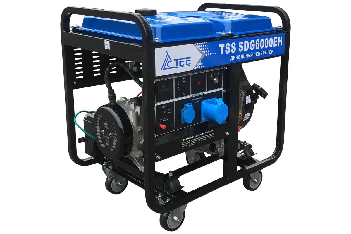 

Дизельный генератор ТСС Sdg 6000eh, Sdg 6000eh