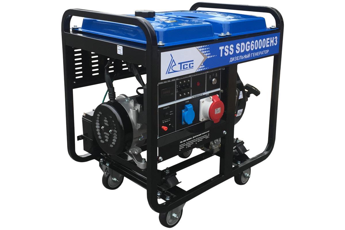 

Дизельный генератор ТСС Sdg 6000eh3