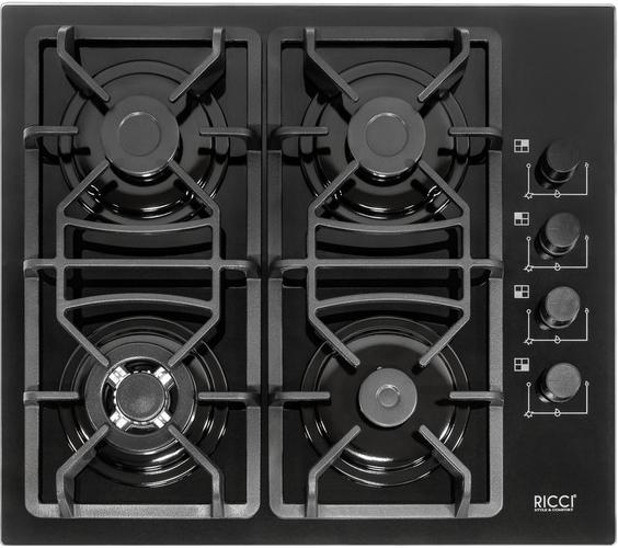 

Встраиваемая газовая варочная панель Ricci Rgn-670bl