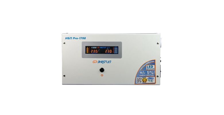 Источник бесперебойного питания ЭНЕРГИЯ Pro-1700 12V